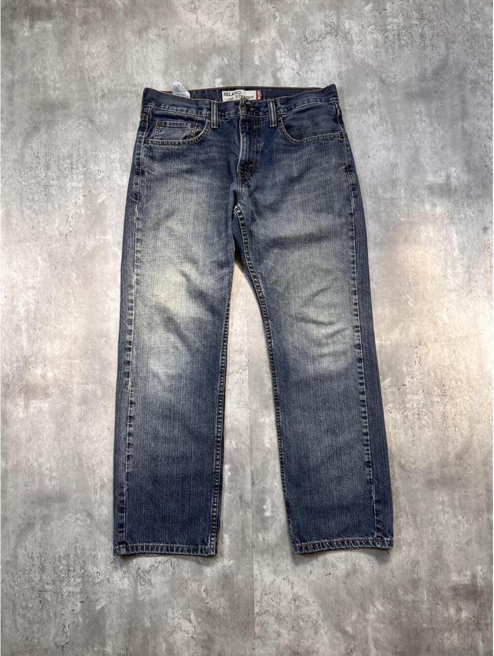 Vintage Levi’s 559 Relaxed Straight Faded Jeans